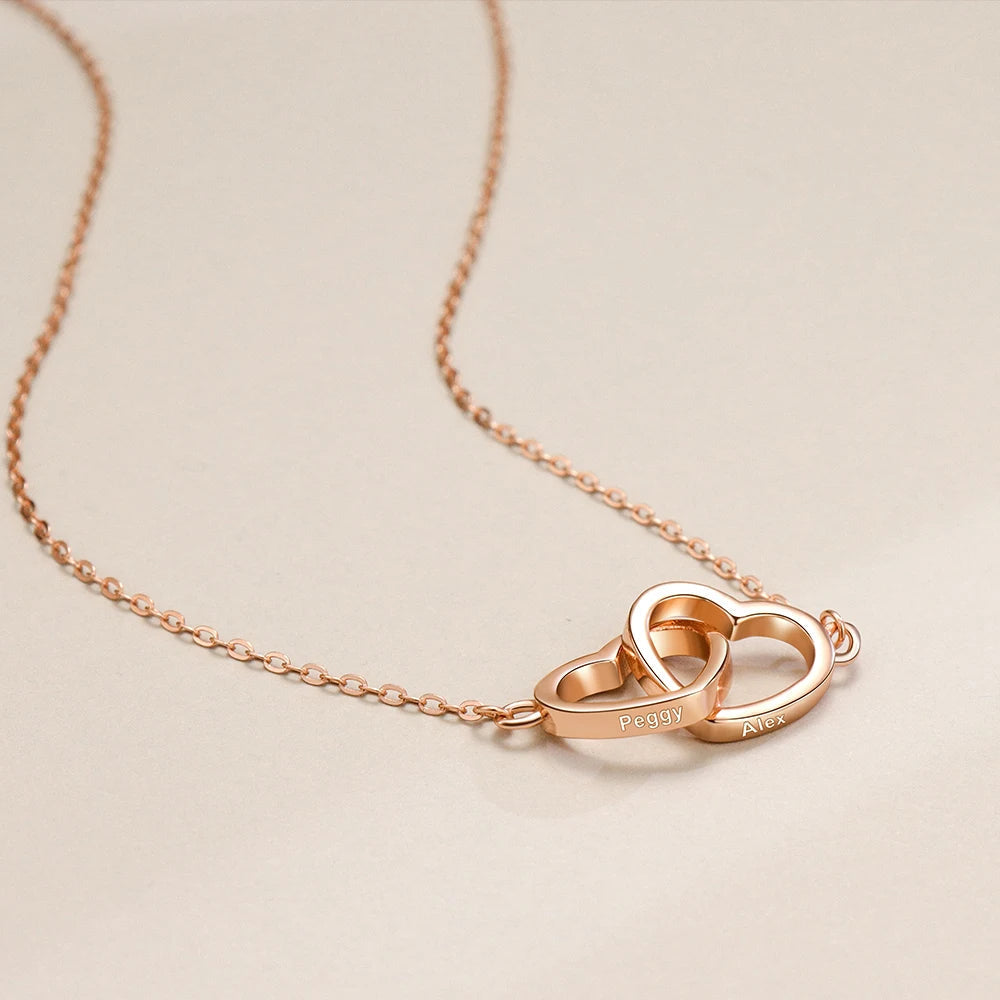 Colar Dueto de Amor + Urso com Rosa Eternizada