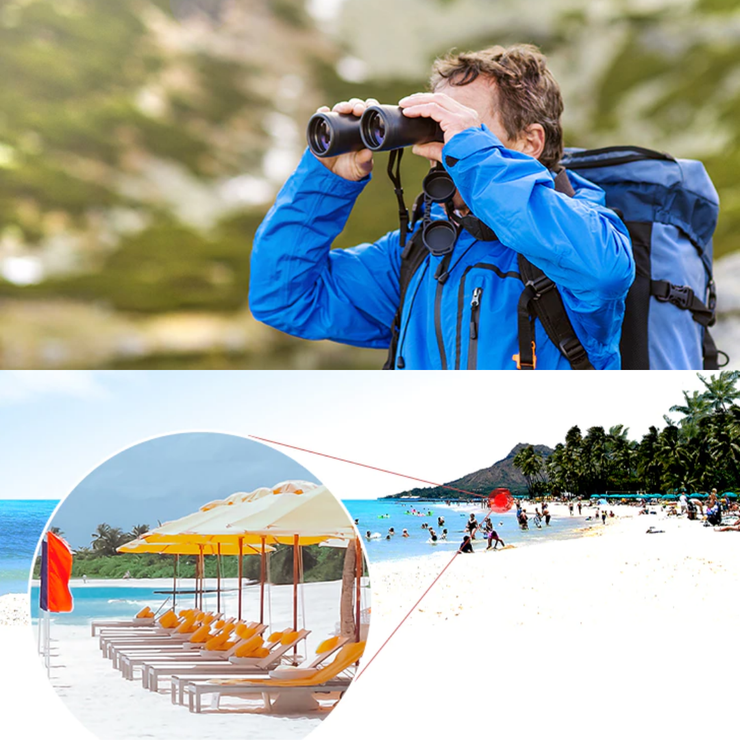 Binóculos Profissional HD 80x80 | Longo alcance E Visão Noturna - Frete Grátis