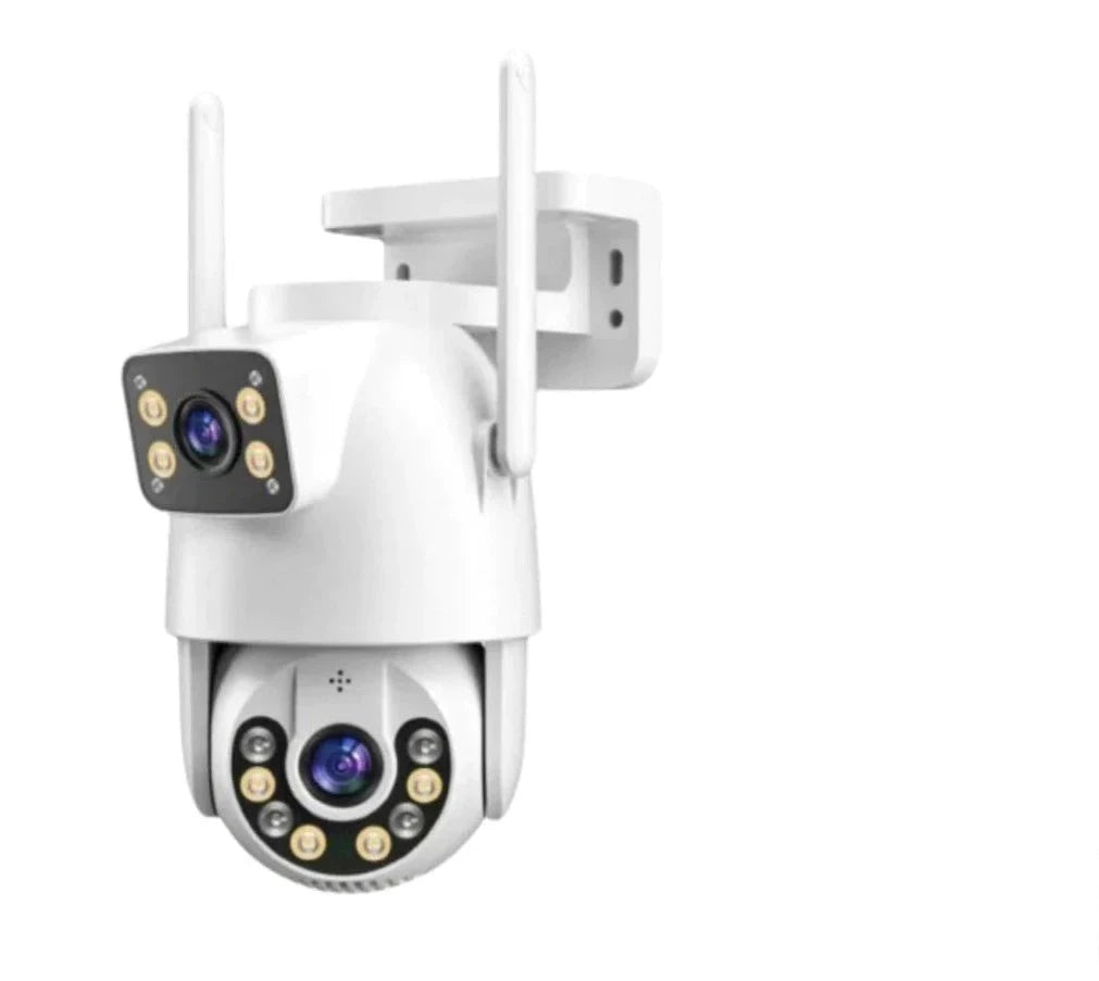 [COMPE 1 E LEVE 2] Câmera De Segurança Wi-Fi 360° Lente Dupla ICSEE IP66 - ÚLTIMAS UNIDADES EM PROMOÇÃO