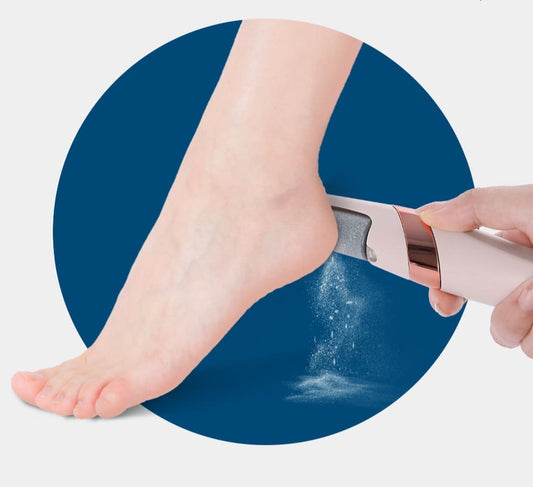 Lixa Elétrica Removedora de Calos e Rachaduras - Soft Skin + Pente de lixa grossa de brinde