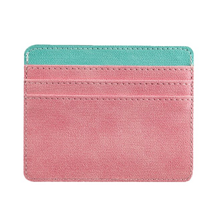 Carteira Fina de Couro Unissex - Frete Grátis