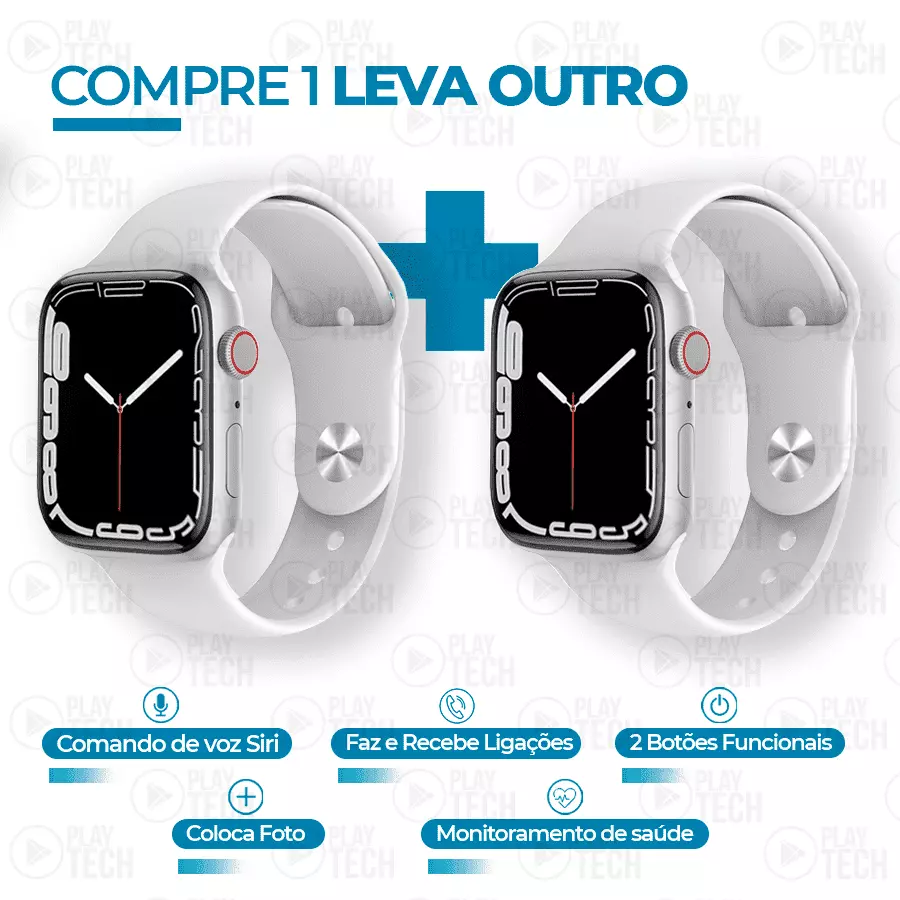 SmartWatch IWO 15 PRO SERIES 7 - COMPRE 1 LEVE 2 [LANÇAMENTO 2023]