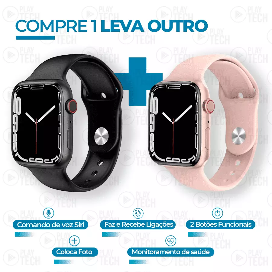 SmartWatch IWO 15 PRO SERIES 7 - COMPRE 1 LEVE 2 [LANÇAMENTO 2023]