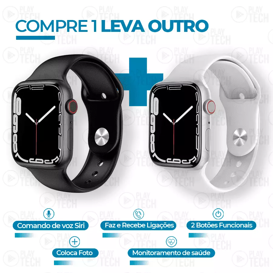 SmartWatch IWO 15 PRO SERIES 7 - COMPRE 1 LEVE 2 [LANÇAMENTO 2023]