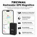 Tecinal™ -  Rastreador GPS Magnético