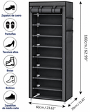 Organizador Zapatero Premium con Funda Protectora 27 Pares
