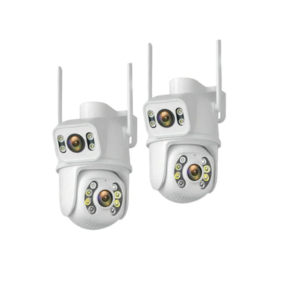 [COMPE 1 E LEVE 2] Câmera De Segurança Wi-Fi 360° Lente Dupla ICSEE IP66 - ÚLTIMAS UNIDADES EM PROMOÇÃO