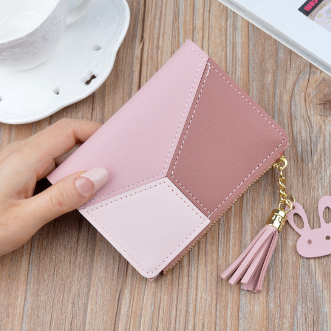 Carteira Feminina de Couro Ultrafina - Frete Grátis