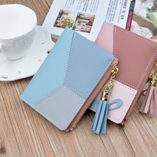 Carteira Feminina de Couro Ultrafina - Frete Grátis