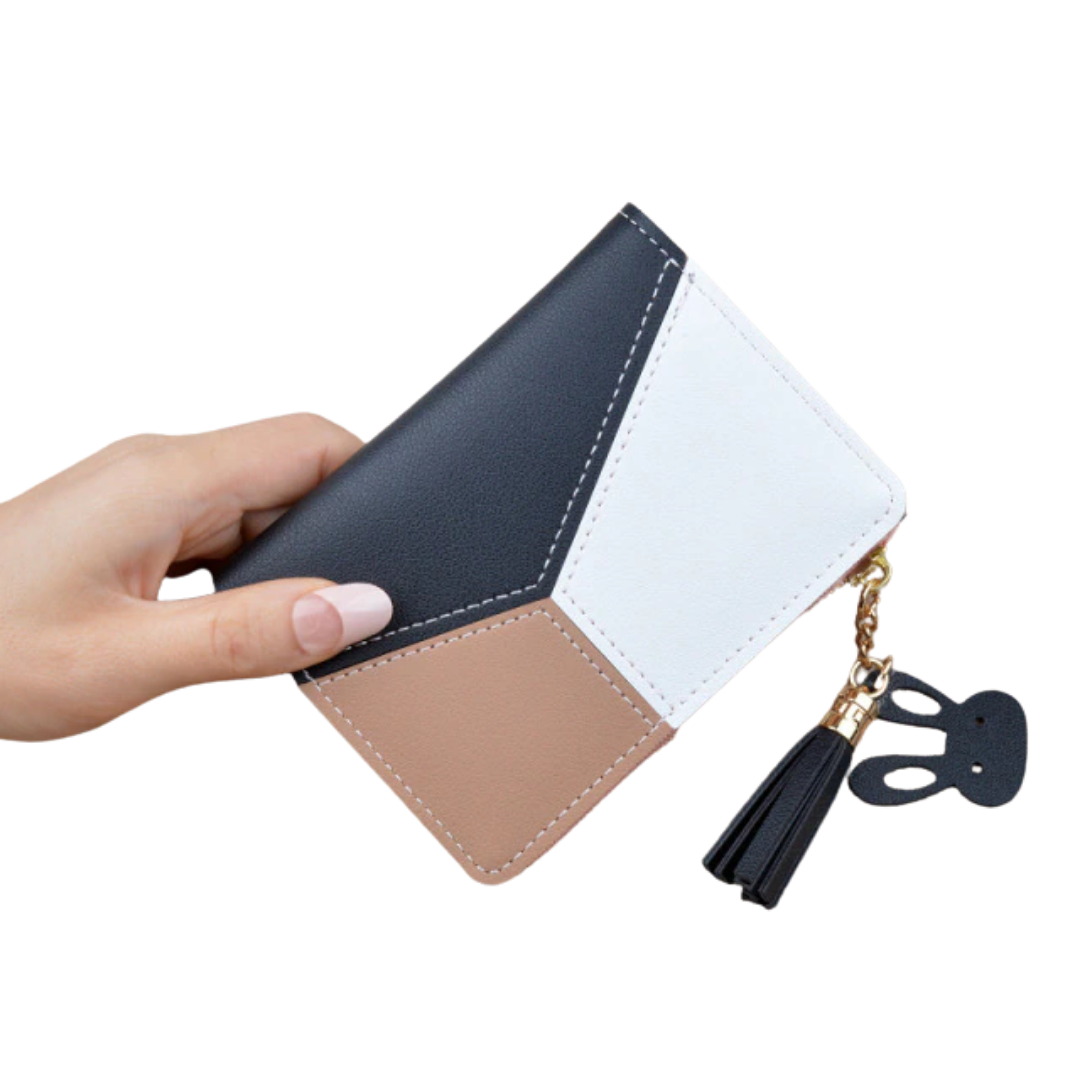 Carteira Feminina de Couro Ultrafina - Frete Grátis