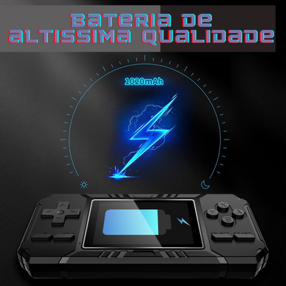 Mini Game Portátil - 520 Jogos Retrô + Brinde Surpresa