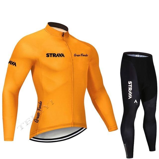 Conjunto Ciclismo de Inverno Masculino - Bike Outfit | Frete Grátis