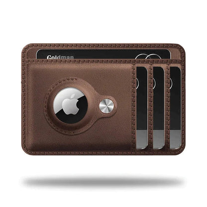 Carteira Inteligente Luxury Wallet™ com Proteção RFID - Suporte para AirTag