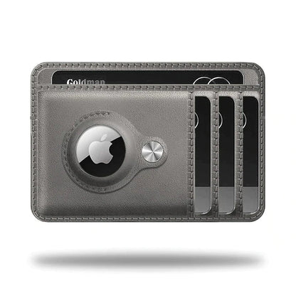 Carteira Inteligente Luxury Wallet™ com Proteção RFID - Suporte para AirTag