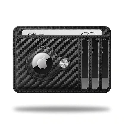 Carteira Inteligente Luxury Wallet™ com Proteção RFID - Suporte para AirTag