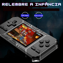 Mini Game Portátil - 520 Jogos Retrô + Brinde Surpresa